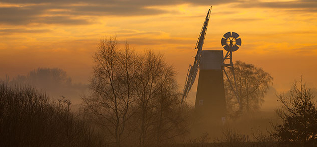 Windmill near Martham Norfolk